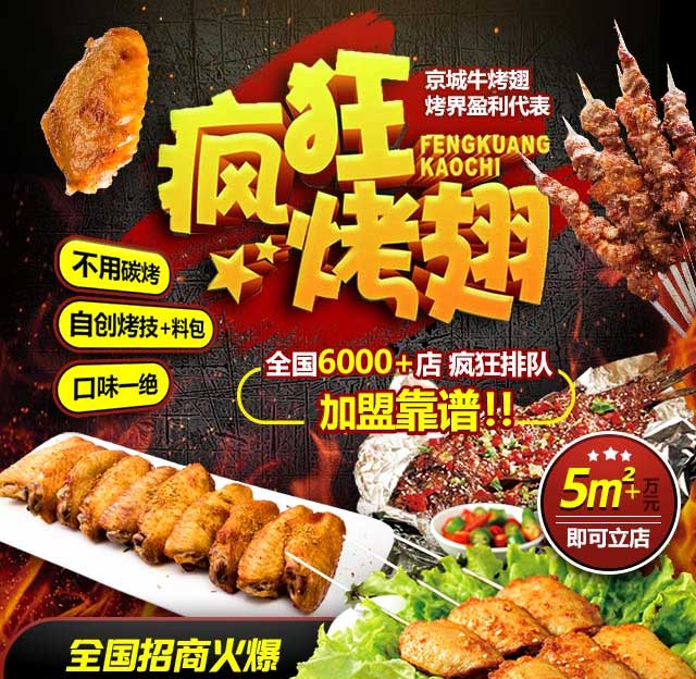 禹州奥尔良烤翅